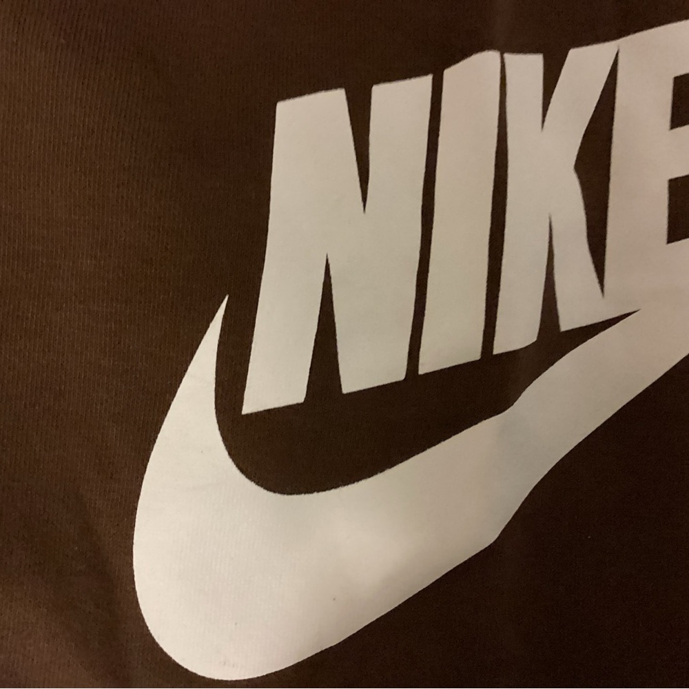 Nike Small 4-5 years Brown Tracksuit with Hoodie - Picture 3 of 5